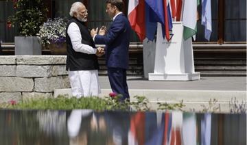 Macron et Modi veulent «travailler ensemble» sur le conflit en Ukraine