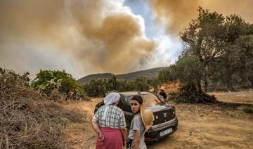 Maroc: trois pompiers meurent dans un feu de forêt présumé criminel 