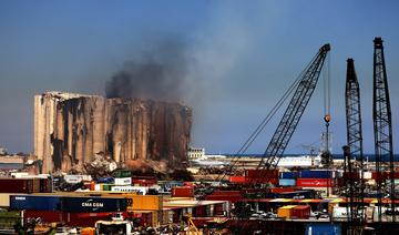 Effondrement des silos du port de Beyrouth: un risque sanitaire insoupçonné