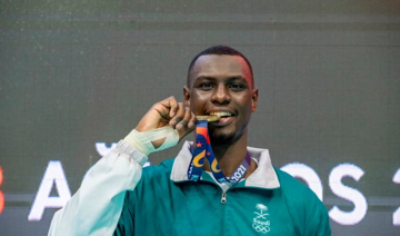 Le vainqueur olympique saoudien Tarek Hamdi continue d'écrire l'histoire