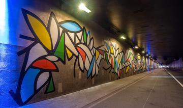 L'art urbain envahit le tunnel des Tuileries
