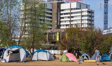 France: à Strasbourg, ping-pong de reproches entre autorités autour d'un camp de migrants en pleine ville