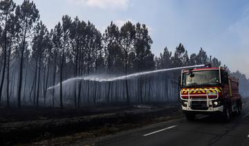 Incendie en Gironde: un « optimisme vigilant » après une nuit plus calme