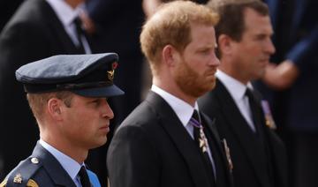 William et Harry ensemble mais sans signe de réconciliation aux funérailles de la reine 