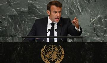Macron s'alarme de «la fracture du monde» exacerbée par la Russie