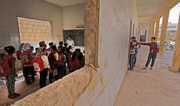 En Syrie, des écoliers font leur rentrée à quelques pas de la ligne de front 