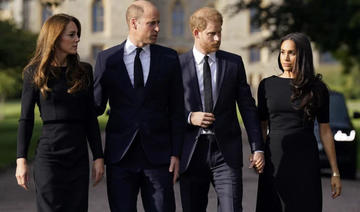 William, Harry, Kate et Meghan unis à neuf jours des funérailles de la reine