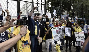 Mexique: Des cyclistes en soutien à Assange avant la venue de Blinken