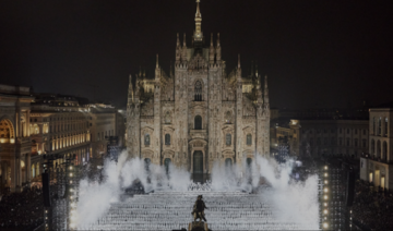 Pour le 70e anniversaire de Moncler, le chorégraphe Sadeck Berrabah enchante la piazza del Duomo