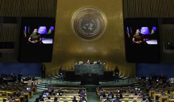 À l'ONU, Zelensky appelle à «châtier» la Russie