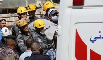 Les secouristes jordaniens retrouvent un dixième corps sous les décombres de l’immeuble effondré