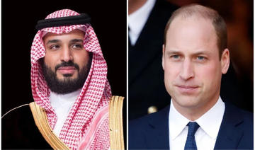 Le prince héritier saoudien félicite William à l'occasion de son accession au titre de prince de Galles