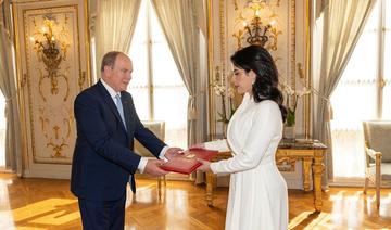 L’ambassadrice des EAU en France présente ses lettres de créance au Prince Albert II de Monaco