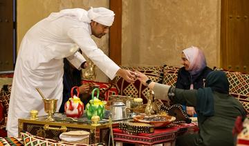 Le «gahwa» ou café arabe, symbole d'«hospitalité» au Qatar