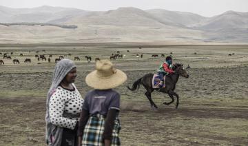 Au Lesotho, les folles courses à cheval dans les montagnes