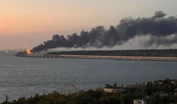 Ukraine: l'explosion au pont de Crimée, oeuvre des «services secrets ukrainiens» selon Poutine