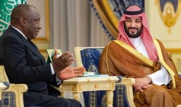 Mohammed ben Salmane reçoit le président sud-africain à Djeddah