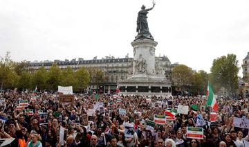 Des milliers de manifestants en France pour soutenir la contestation en Iran