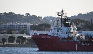 Le navire Ocean Viking et ses 230 migrants ont accosté en France, frictions avec Rome