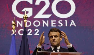 La France «soutient l'intégration pleine et entière de l'Union africaine au G20», dit Macron
