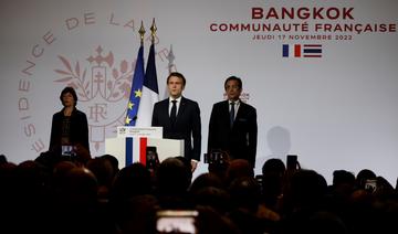 Non à «l'hégémonie» et à la «confrontation» martèle Macron au sommet de l'Apec