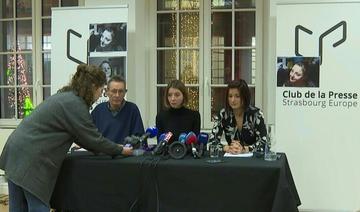 Les proches de Cécile Kohler détenue en Iran depuis le 7 mai, annoncent à Strasbourg, la création d'un comité de soutien pour «rompre le silence» dans l'espoir de «la faire revenir parmi nous». (Photo, AFP)