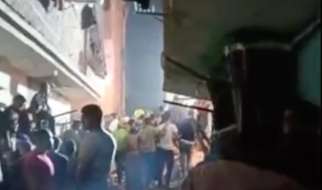 Un mort et trois blessés dans l’effondrement d’un immeuble au Caire