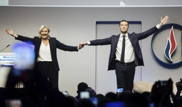 Largement élu, Jordan Bardella succède à Marine Le Pen à la tête du RN