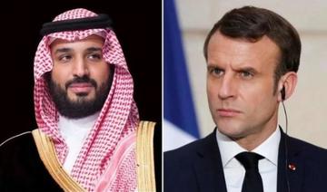 Mohammed ben Salmane et Emmanuel Macron discutent de la sécurité au Proche-Orient 