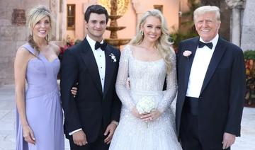 Tiffany Trump en  Elie Saab pour son mariage avec le jeune homme d'affaires libanais Michael Boulos