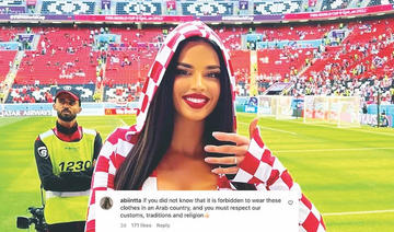 L'ex-Miss Croatie défie les autorités qataries avec des tenues provocantes à la Coupe du monde