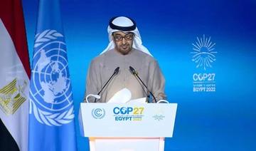 Le président des EAU: Les dangers du changement climatique ciblent tout le monde sans exception