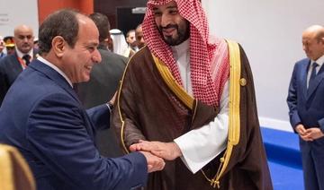 Le prince héritier saoudien envoie un message de remerciements au président égyptien