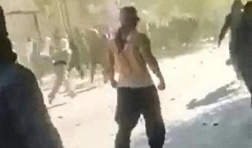 Iran: Les manifestants visés par des tirs à balles réelles