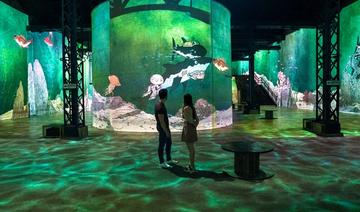 Tintin, l'aventure immersive à l'Atelier des lumières