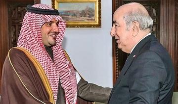 Le président algérien reçoit le ministre saoudien de l’Intérieur
