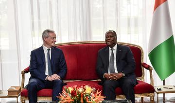 Bruno le Maire en visite à Abidjan pour le lancement de grands projets d'infrastructures
