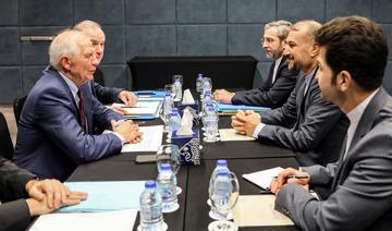 Borrell rencontre le chef de la diplomatie iranienne en Jordanie