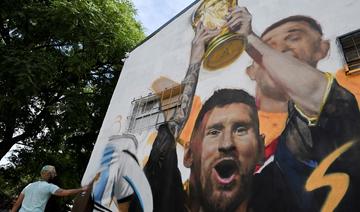 Argentine: À J+4, déjà la première fresque murale de Messi avec la Coupe
