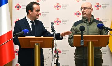 A Kiev, le ministre français des Armées promet d'aider encore l'Ukraine