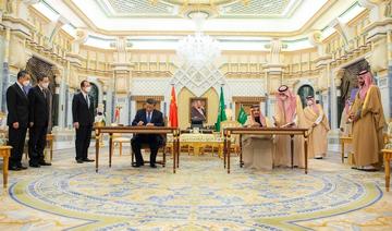 Les dirigeants saoudiens et le président chinois signent plusieurs accords à Riyad