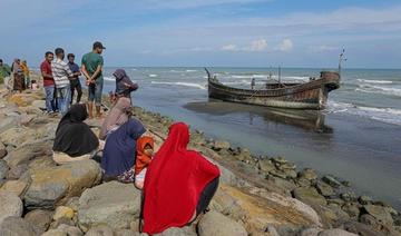 Des Rohingyas survivants d'une terrible traversée vers l'Indonésie
