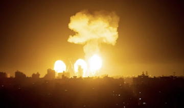 Frappes israéliennes sur Gaza après un tir de roquette vers Israël 
