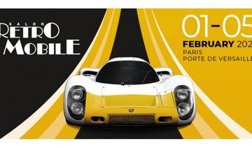 Le Salon Rétromobile 2023 à Paris Expo Porte de Versailles