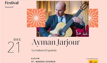 Ayman Jarjour en concert dans le cadre du festival 'Beirut Chants'