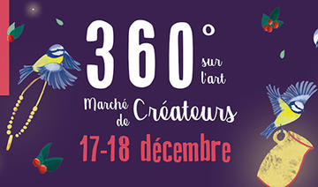 360° sur l'art, marché de créateurs à Lyon