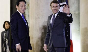 Kishida et Macron confirment leur coopération en vue du sommet du G7 à Hiroshima
