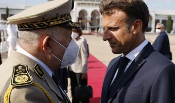 Le patron de l'armée algérienne reçu par Macron à l'Elysée