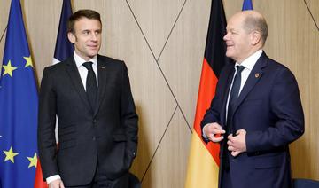 Macron et Scholz affichent l'unité retrouvée de la «locomotive» franco-allemande