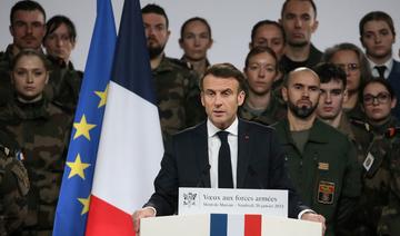 Macron promet aux armées un budget en hausse à 400 milliards d'euros sur sept ans